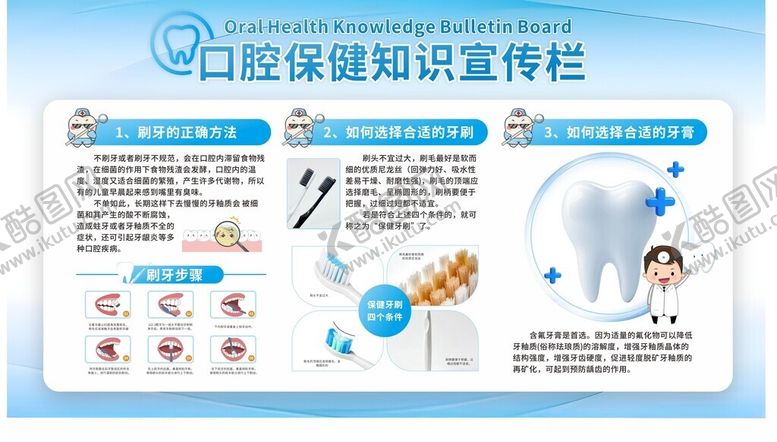 编号：98675504041740096471【酷图网】源文件下载-口腔健康知识宣传栏