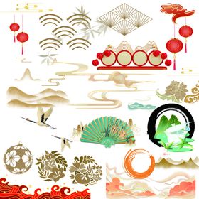 中式传统元素集合