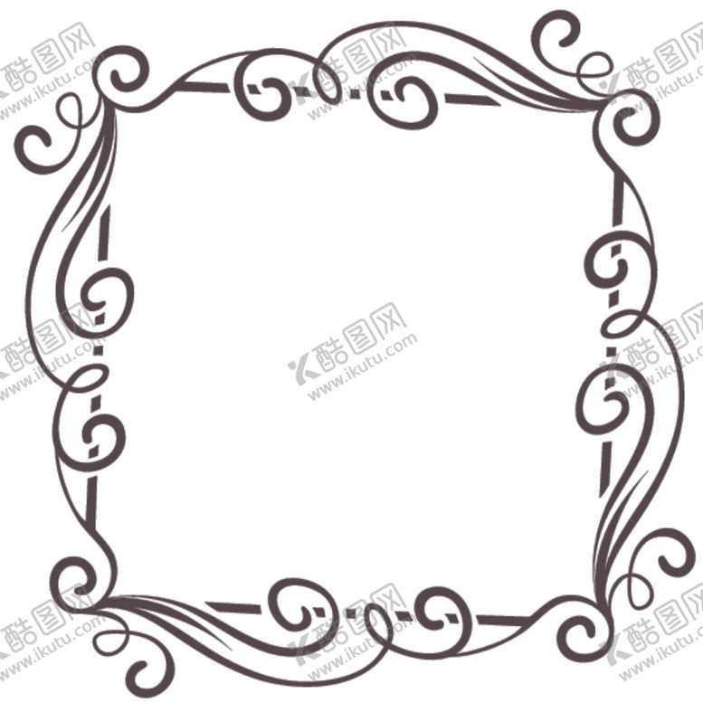 编号：98260110010120168316【酷图网】源文件下载-精美花纹边框装饰
