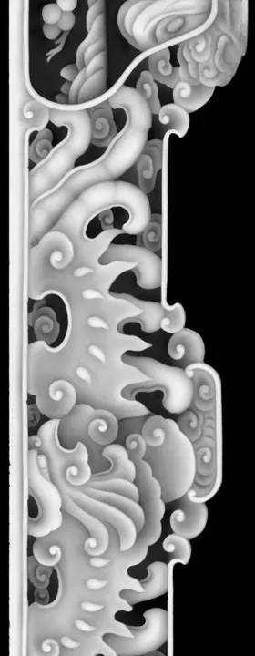 精雕图浮雕图灰度图黑白图