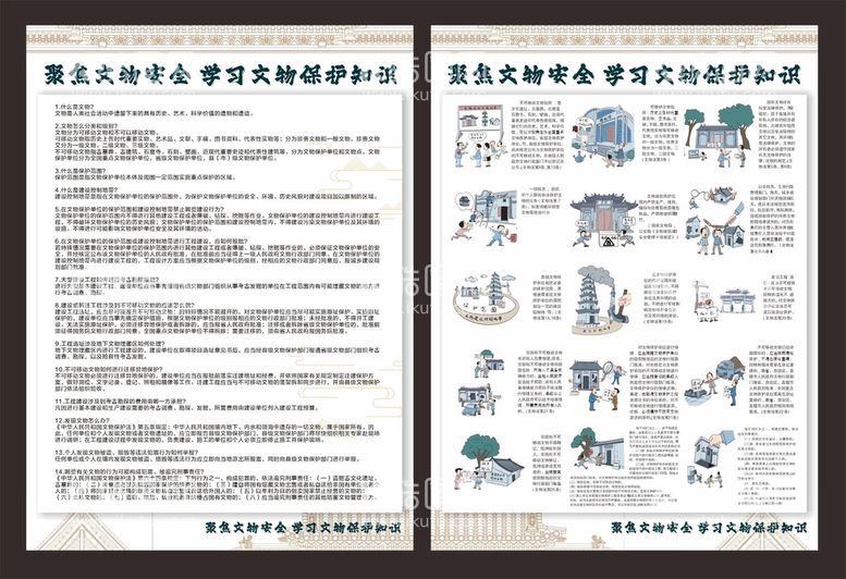 编号：91246911030051452204【酷图网】源文件下载-文物宣传单