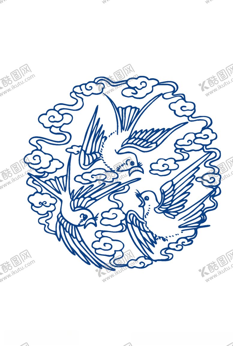 编号：94217009210525214877【酷图网】源文件下载-青花纹理