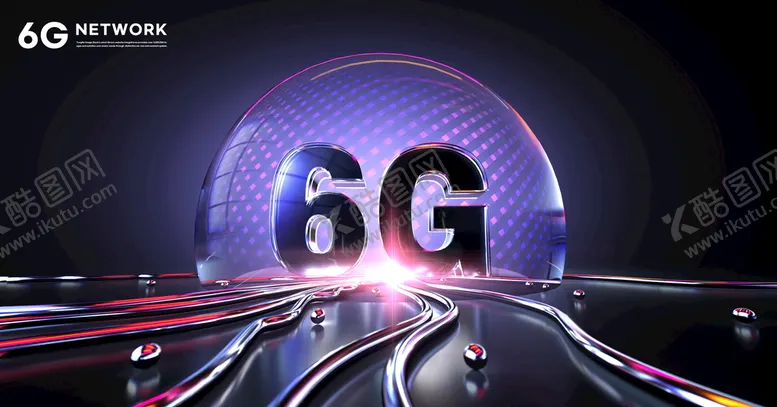 编号：60153709130039385781【酷图网】源文件下载-6G网络科技海报引领未来智能设备