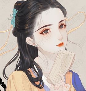 古风甜美女孩