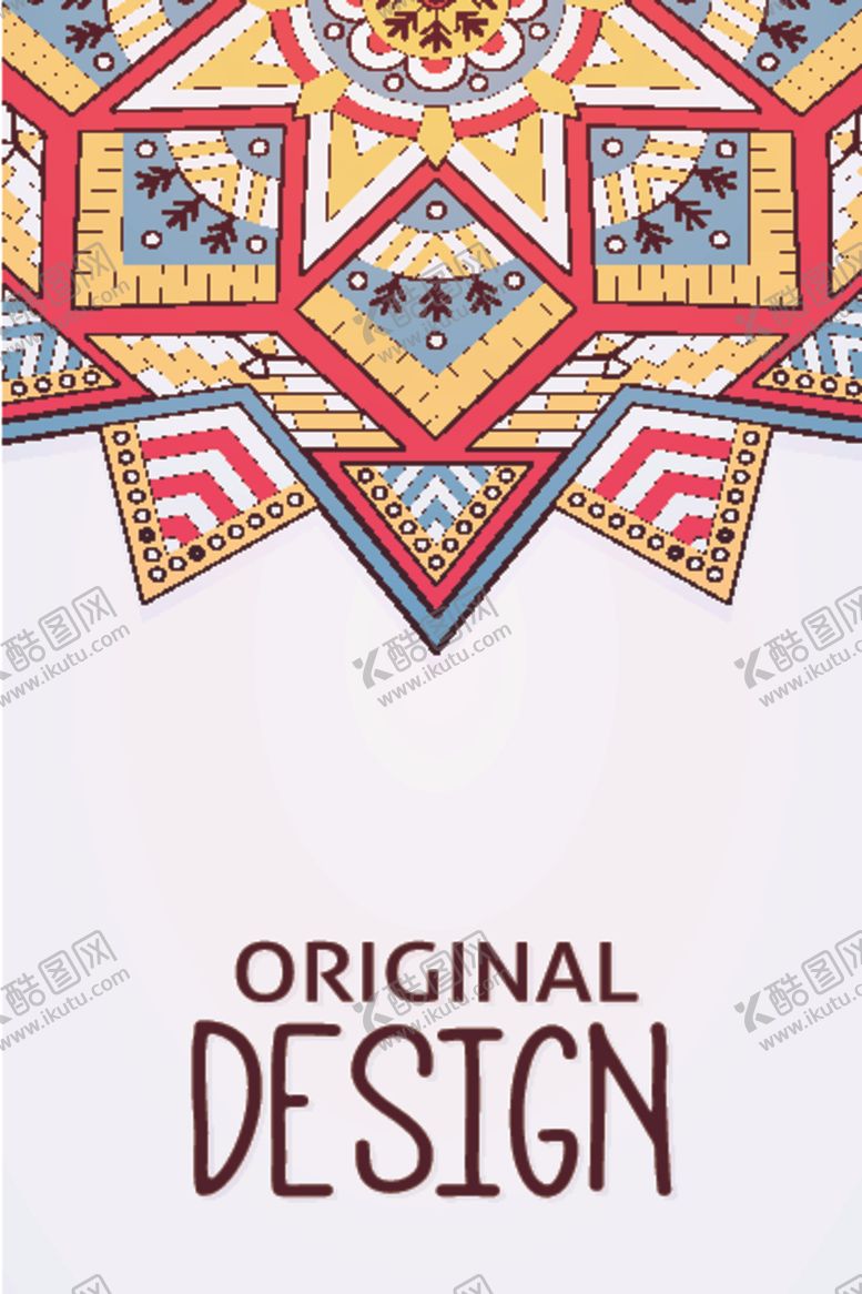 编号：87223009291918452459【酷图网】源文件下载-复古民族花纹图案