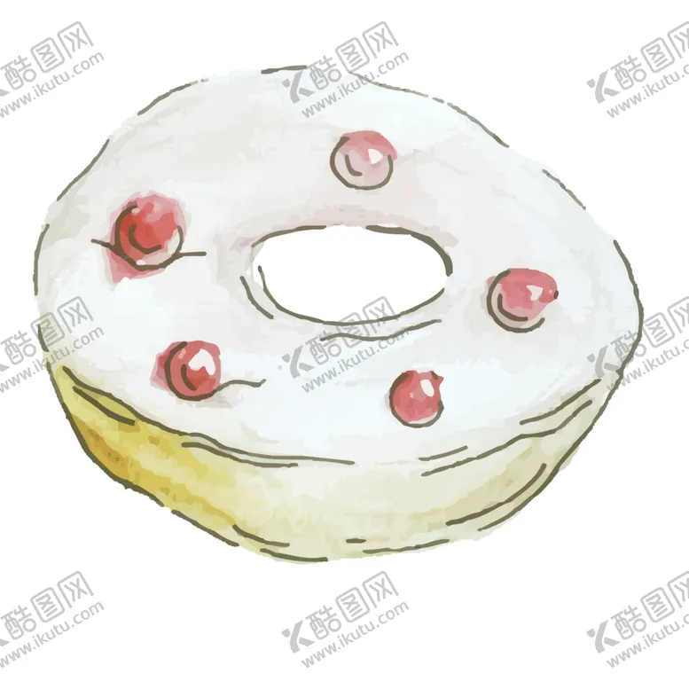 编号：22387805092322054703【酷图网】源文件下载-手绘蛋糕