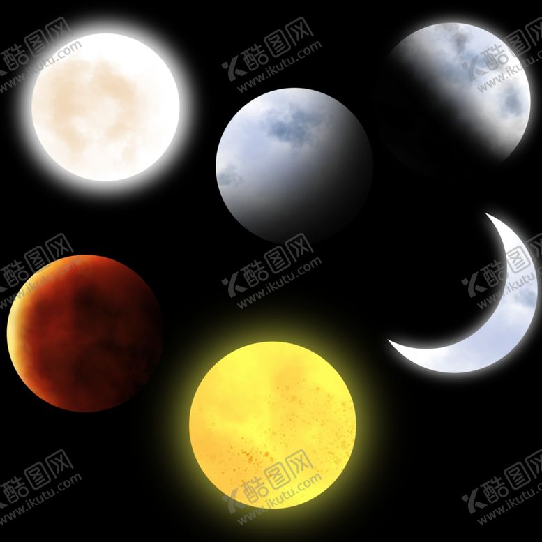 编号：62510909210622153945【酷图网】源文件下载-月亮