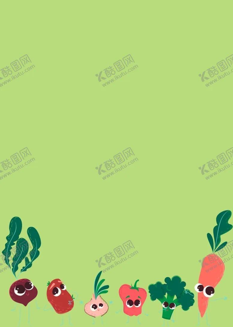 编号：77406601190114019132【酷图网】源文件下载-卡通素菜素材