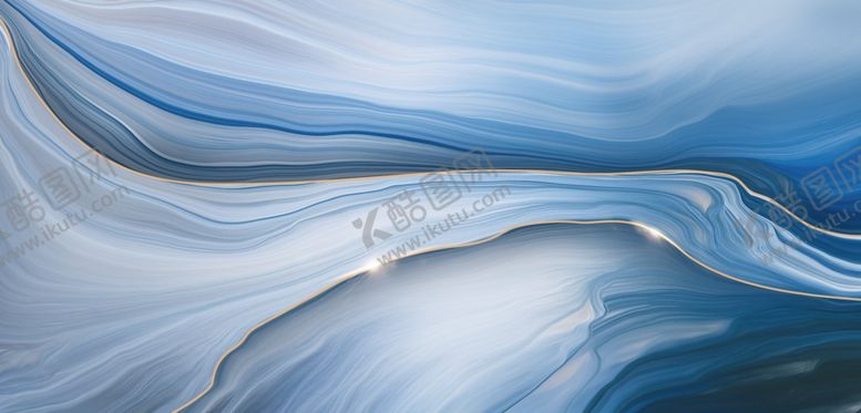 编号：48262309291153126091【酷图网】源文件下载-蓝色曲线背景