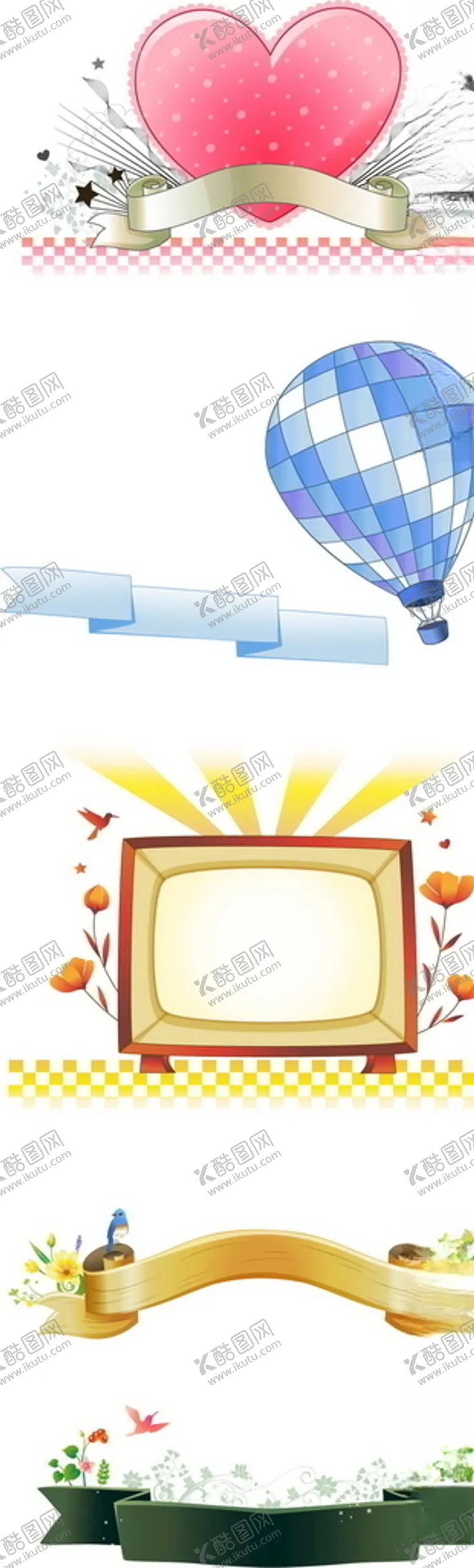 编号：68169306260514317547【酷图网】源文件下载-矢量花边素材