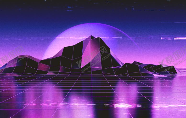 编号：35462109300723175412【酷图网】源文件下载-复古科技特效图案设计