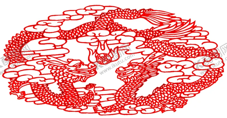 编号：20978609110045269310【酷图网】源文件下载-龙线稿