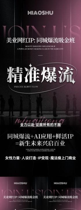 医美招商造势海报