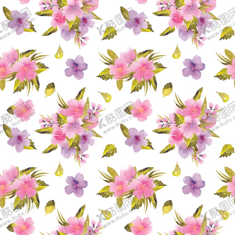 编号：23522410310958541405【酷图网】源文件下载-连续花纹