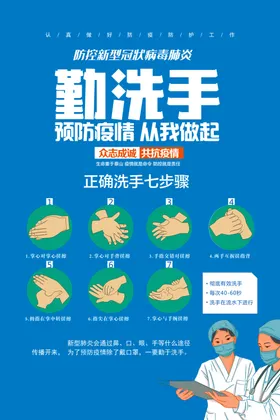 七步洗手