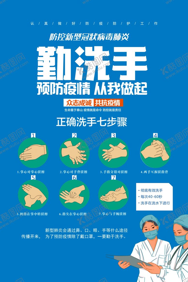 编号：99619310271909317865【酷图网】源文件下载-七步洗手