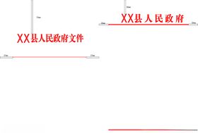 政府红头文件