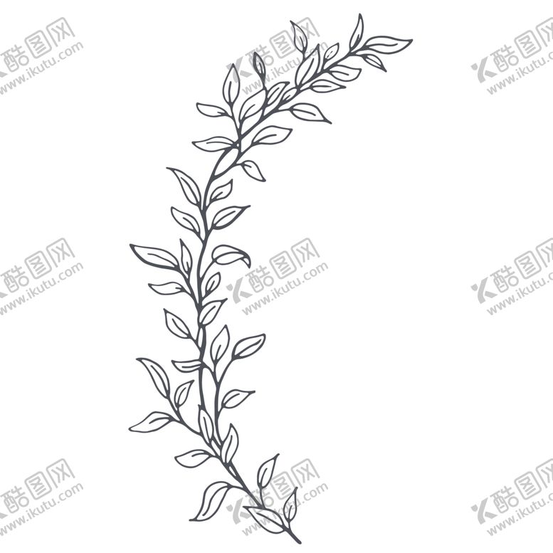 编号：32881706191019403189【酷图网】源文件下载-手绘植物