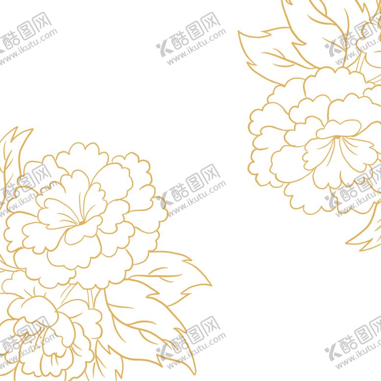 编号：19468909130414526669【酷图网】源文件下载-金色牡丹
