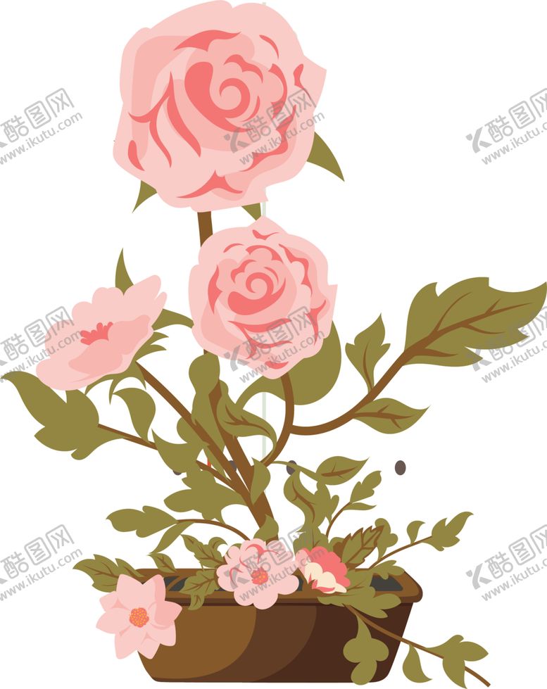 编号：21548401251812483476【酷图网】源文件下载-蔷薇花种植土培