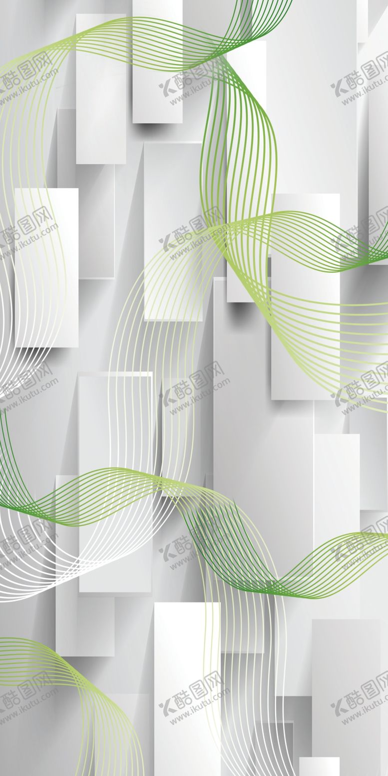 编号：23325510080656246990【酷图网】源文件下载-现代抽象玄关