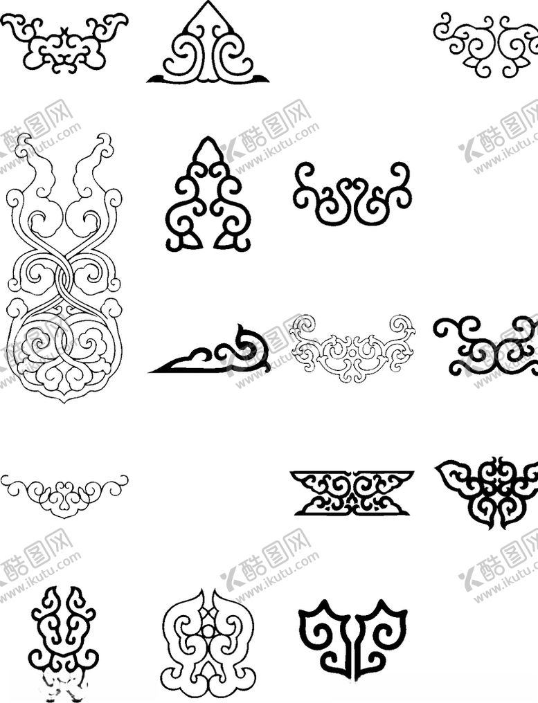 编号：91010109190954158358【酷图网】源文件下载-镂空花图案