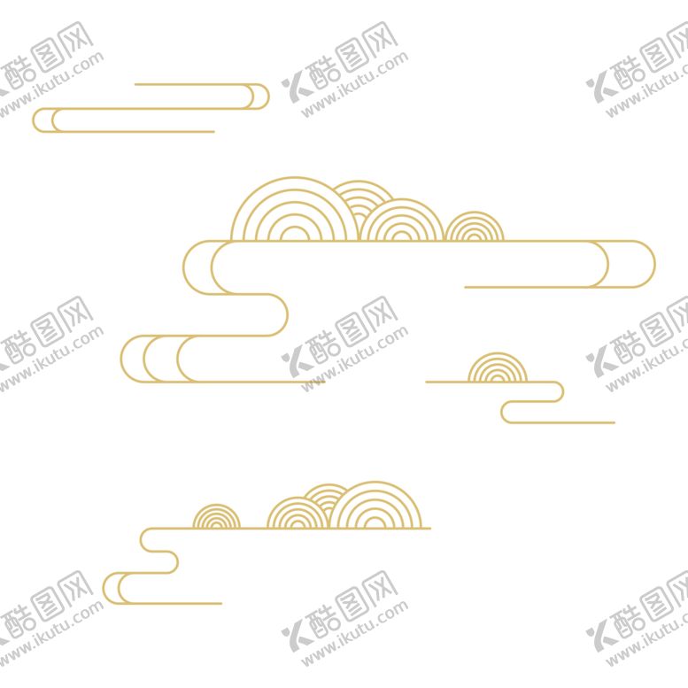 编号：24993906261018462475【酷图网】源文件下载-金色祥云