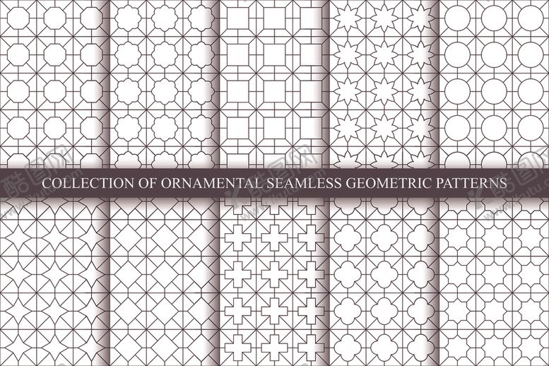 编号：95861104242341589540【酷图网】源文件下载-几何花纹背景