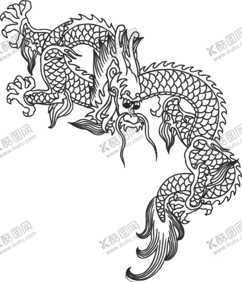 编号：29735804221629302927【酷图网】源文件下载-龙团龙凤龙印刷烫金底纹背景纹图