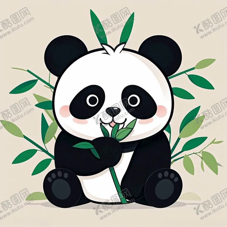 编号：52203102060425149899【酷图网】源文件下载-萌趣可爱熊猫
