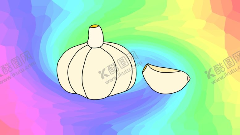 编号：41256309282139461899【酷图网】源文件下载-大蒜卡通