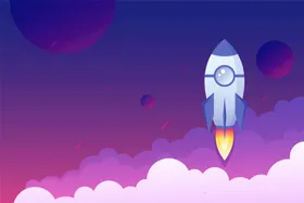 火箭宇宙太空探测燃气推进