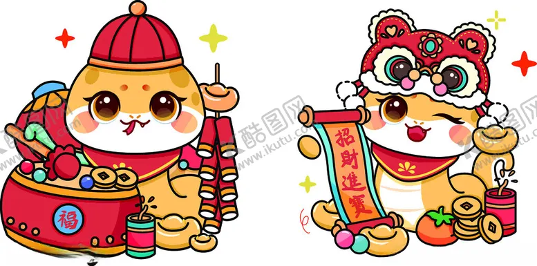 编号：40700601290715251437【酷图网】源文件下载-蛇年
