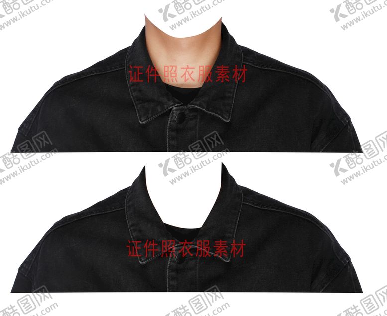 编号：89250309271209305019【酷图网】源文件下载-证件照牛仔男装psd