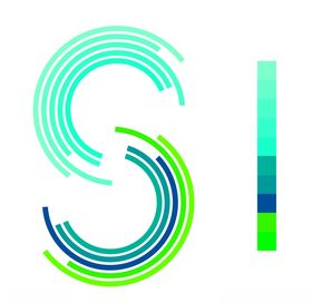 字母S标志设计树元素logo