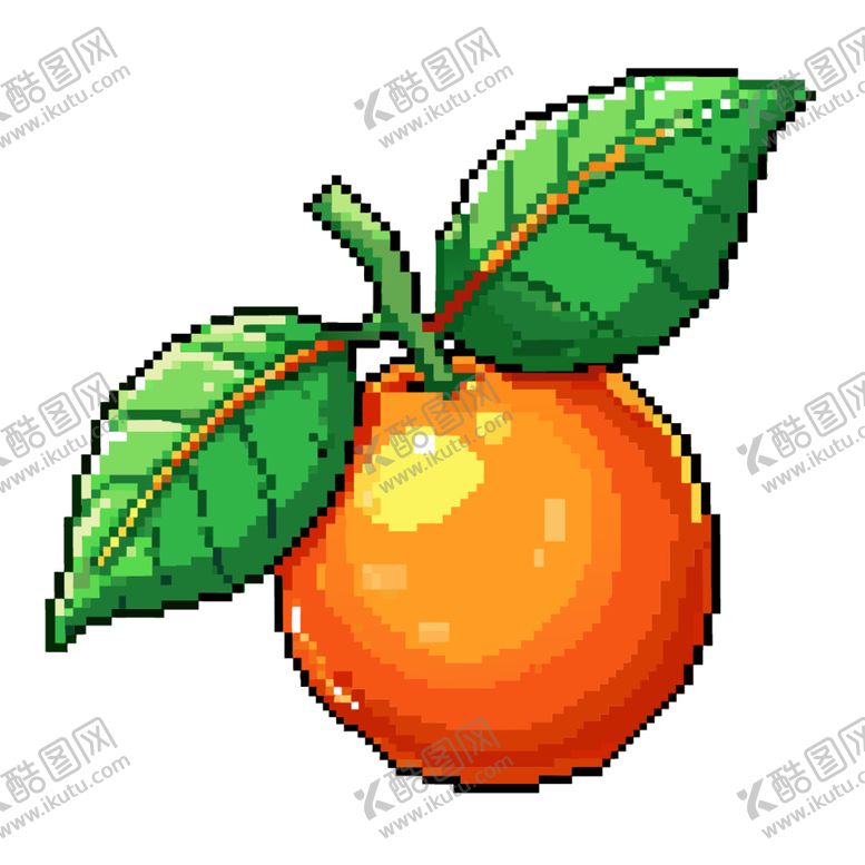 编号：31452602251616476592【酷图网】源文件下载-像素风格枇杷