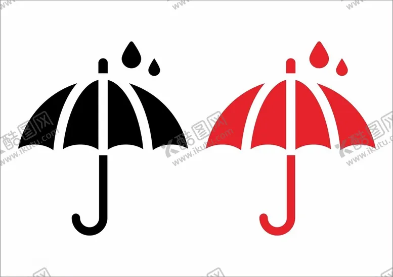 编号：74174502142312504728【酷图网】源文件下载-防雨伞图标时尚