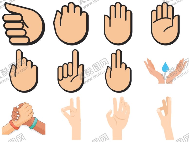 编号：11863009191424078757【酷图网】源文件下载-手势