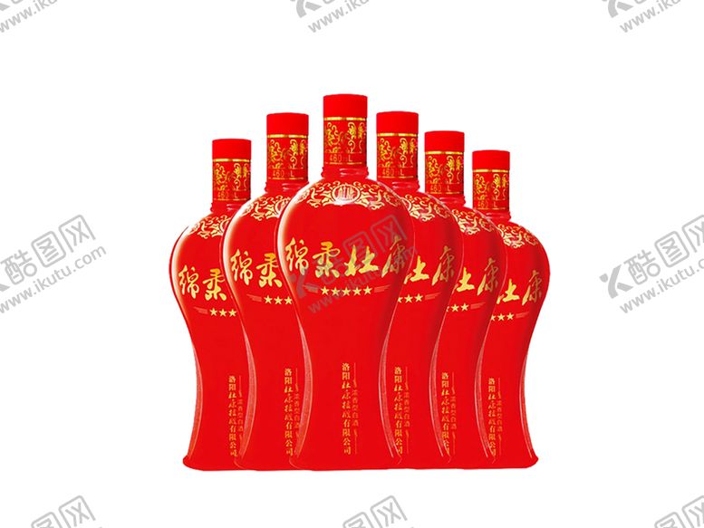 编号：73681601131101385660【酷图网】源文件下载-杜康白酒超市商品PNG免抠图