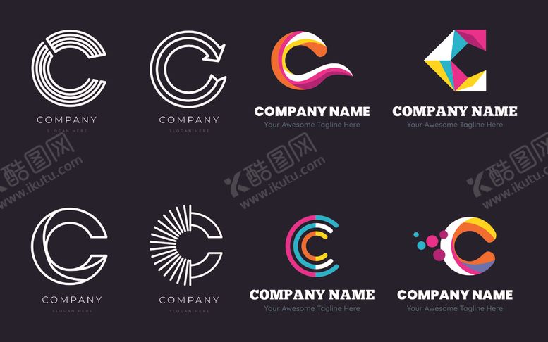 编号：99607012191836541420【酷图网】源文件下载-字母C标志logo