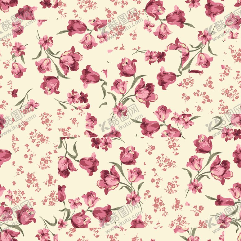 编号：83463809190120316104【酷图网】源文件下载-无缝印花