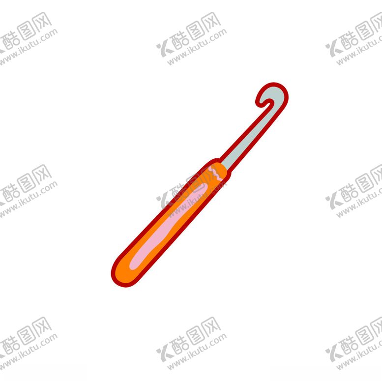 编号：15269701180207269435【酷图网】源文件下载-金钩针矢量图