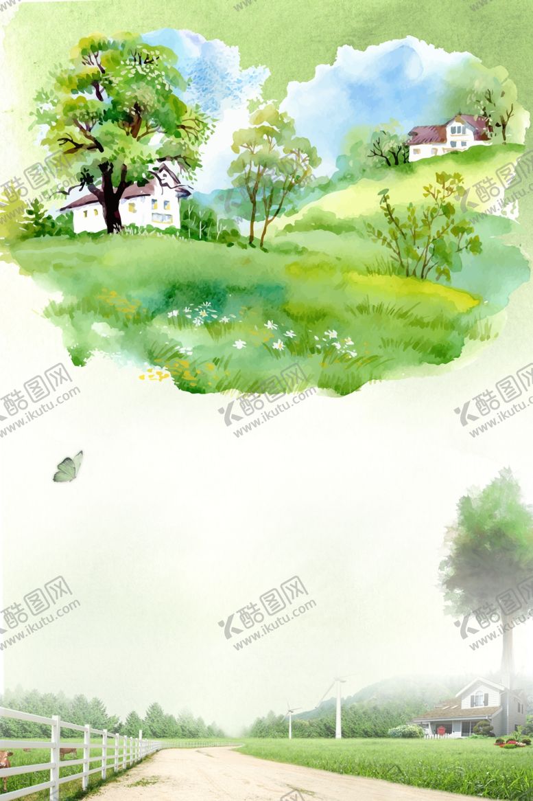 编号：35569005092157233436【酷图网】源文件下载-最美乡村