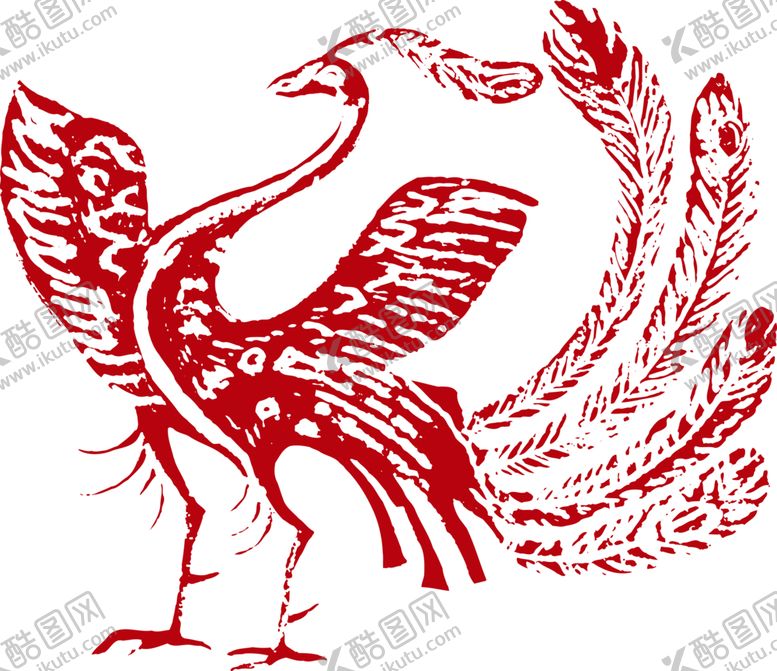 编号：69765001311920529339【酷图网】源文件下载-传统凤纹 