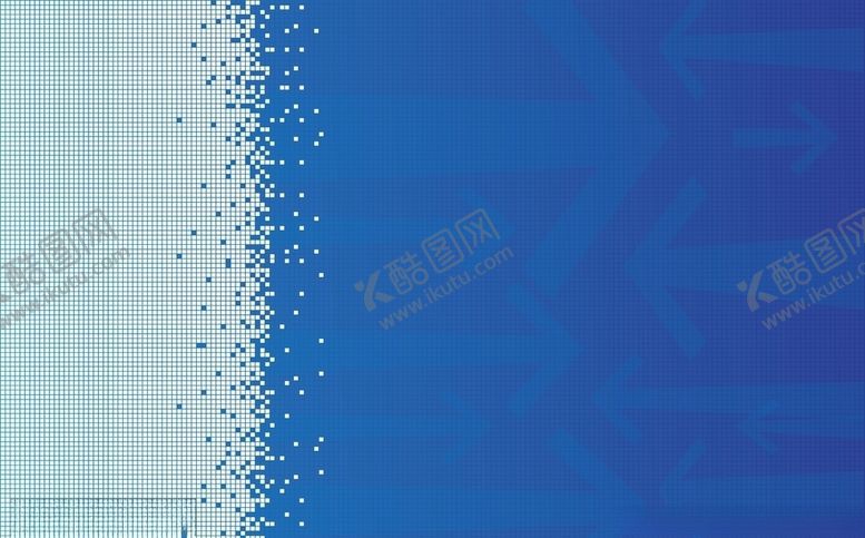 编号：19195104201601152650【酷图网】源文件下载-蓝色渐变点阵素材