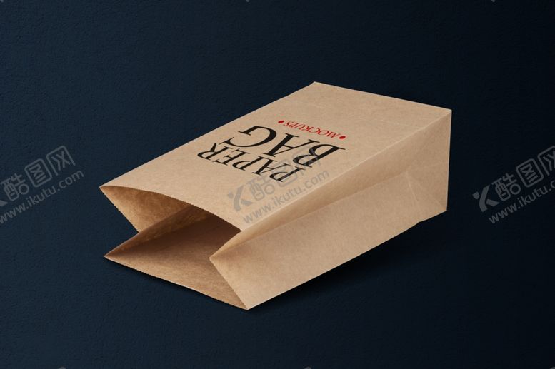 编号：88746309181708429048【酷图网】源文件下载-牛皮纸袋样机