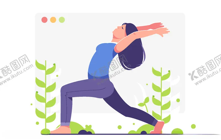 编号：13835005101135136314【酷图网】源文件下载-瑜伽