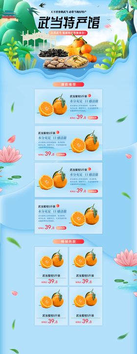 淘宝首页武当特产活动页专题