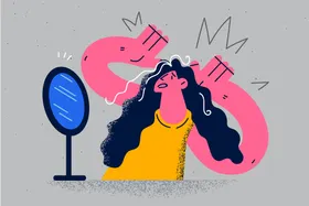 简约扁平插画启动页界面电脑