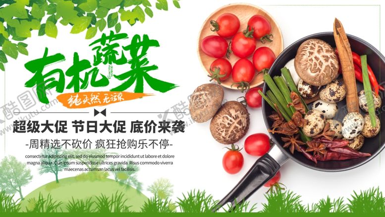 编号：29463504261658504638【酷图网】源文件下载-有机蔬菜